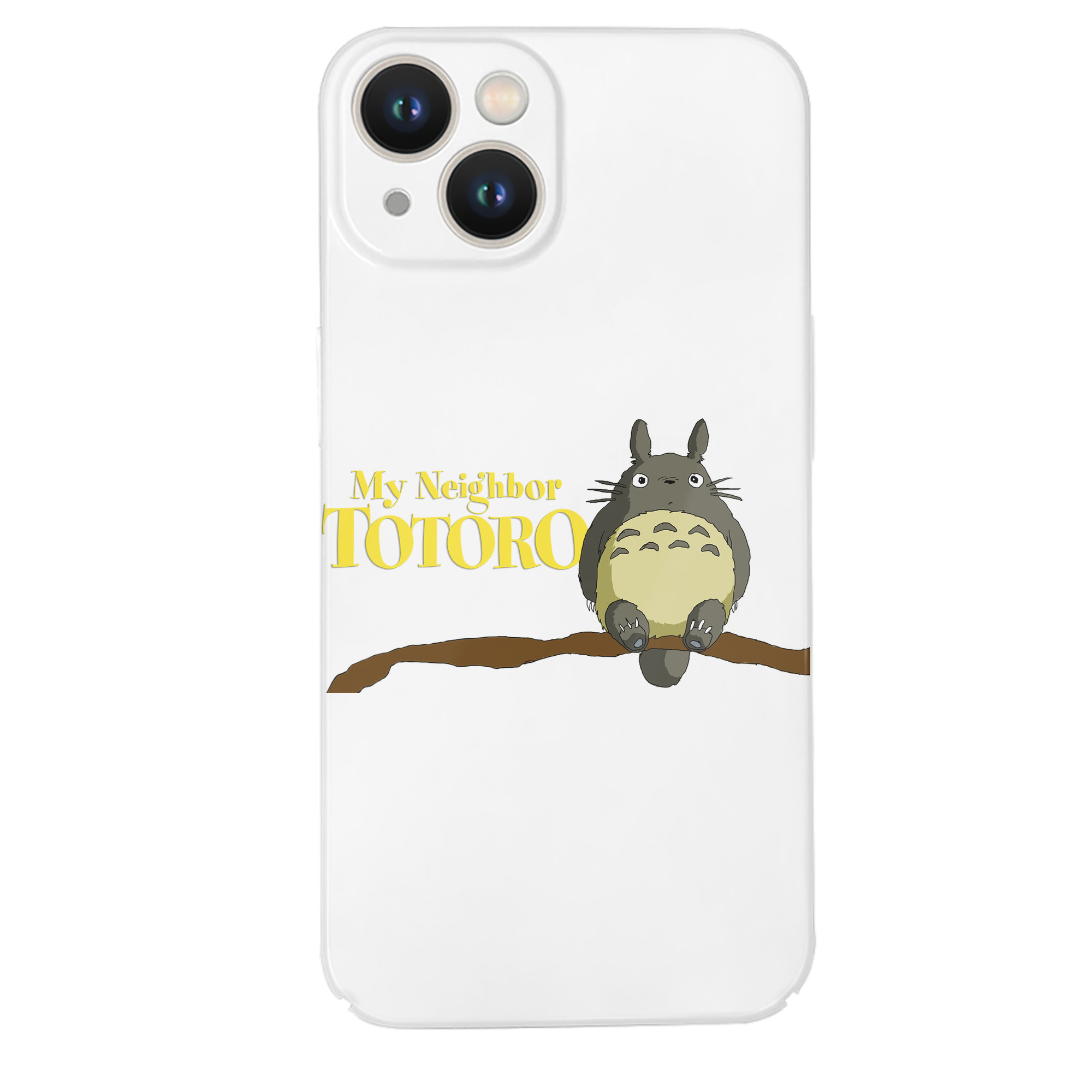 （画像用） となりのトトロ 草壁メイ 草壁サツキ My Neighbor Totoro Satsuki Kusakabe Mei Kusakabe 【iPhone 14シリーズ対応】ハードケース
